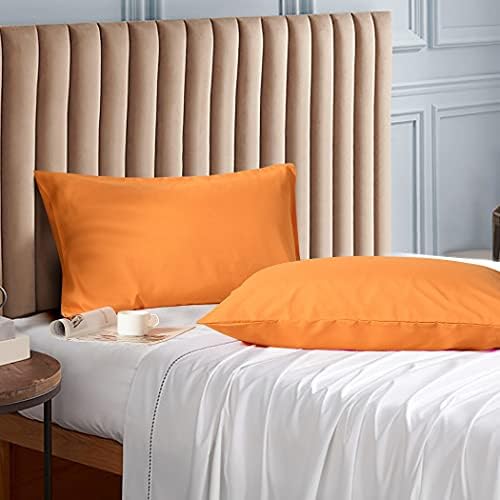 EVOLIVE Ultra Soft Microfiber Pillowcases Set of 2 20x30 Orange