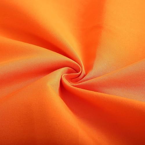 EVOLIVE Ultra Soft Microfiber Pillowcases Set of 2 20x30 Orange