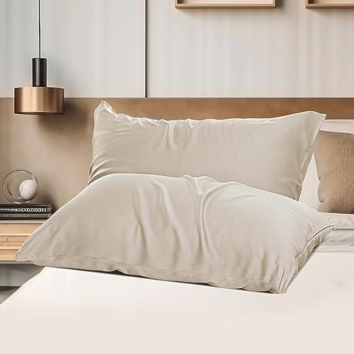 4 Pack Cooling Bamboo Viscose Pillowcases for Hot Sleepers