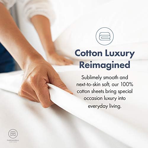 Threadmill Home Linen Luxury King Size Pillow Cases