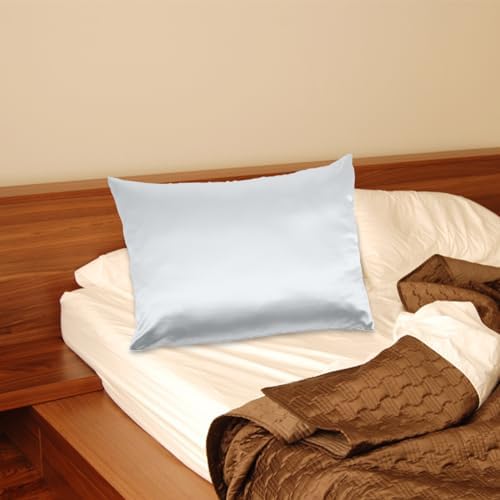 2pcs Cooling Pillow Covers Breathable Polyester Bed Pillowcase Decor