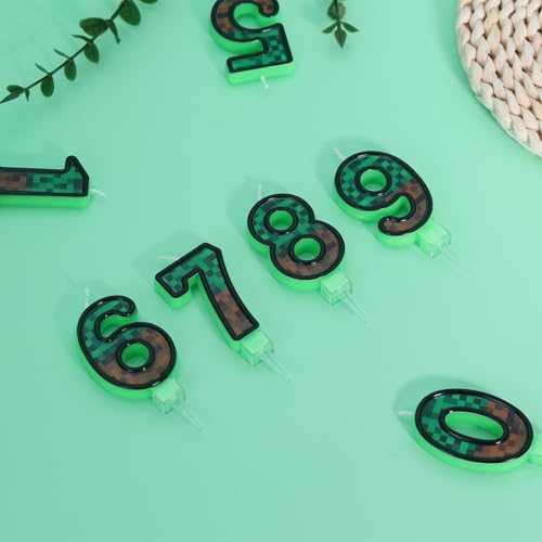 OGnomiFX TNT Themed Birthday Candles Number 5