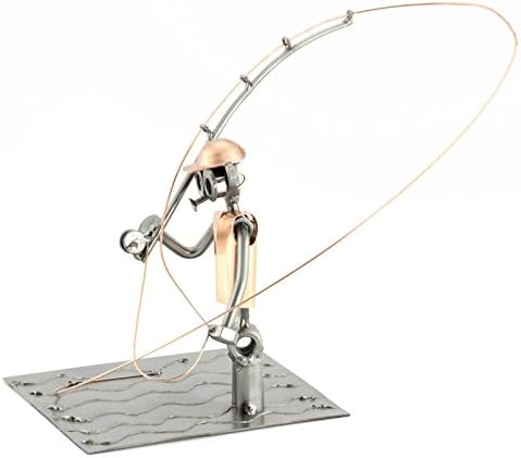 Steelman24 Fly Fishing Sculpture Nuts and Bolts