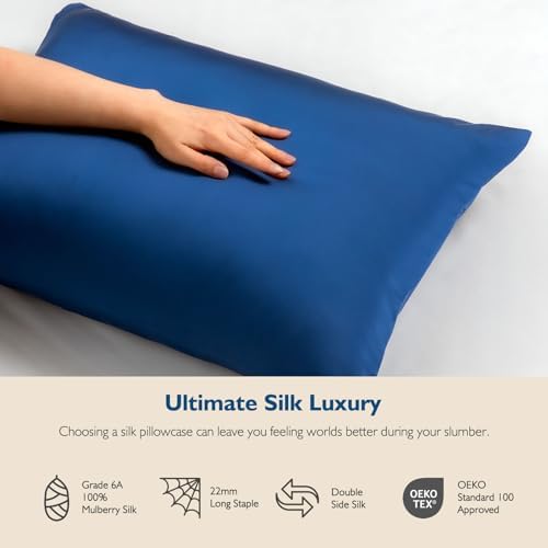 Ltinhome Pure Mulberry Silk Pillowcases Set of 2 1