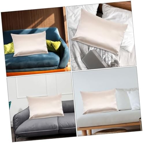 Cooling Pillow Covers with Zipper Closure for Bedroom Comfort