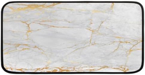 Marble Pattern Anti Fatigue Kitchen Rug Mat 39x20in