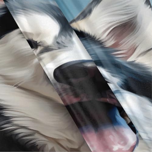 GzLeyigou Husky Satin Pillowcase 20x26in Standard Size with Zipper