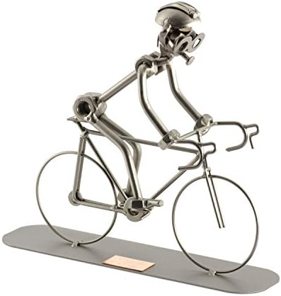 Handmade Racing Bike Sculpture Nuts Bolts Decor Figurine