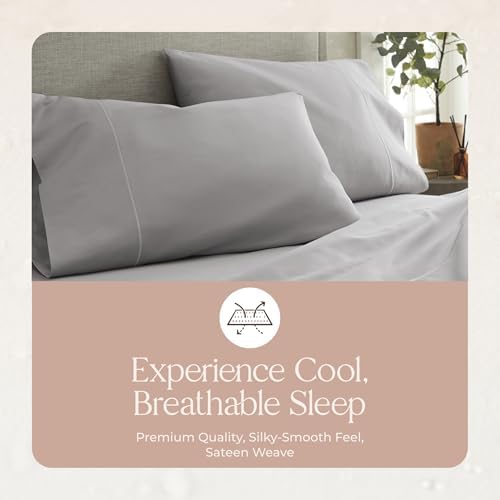 Whisper Organics Organic Cotton Pillow Cases King Size Set of 2