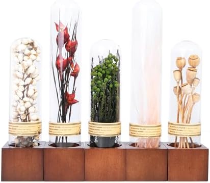 Handcrafted Immortal Plants Bookshelf Decor 5-Piece Set