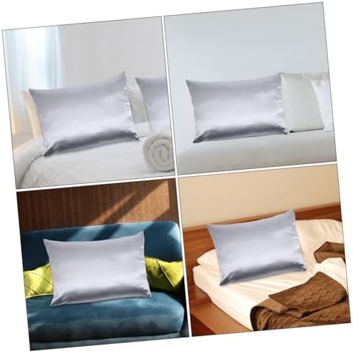 MOLUCKFU Cool Solid Color Pillowcase