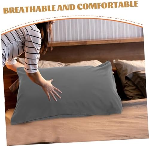 2pcs Brushed Pillowcases for Bed Decor and Couch