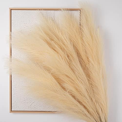 Artificial Reed Grass and Silk Flowers for Boho Decor