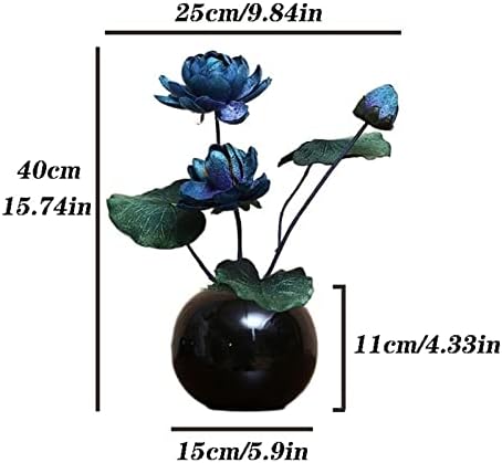 Artificial Zen Lotus Flowers for Home Decor