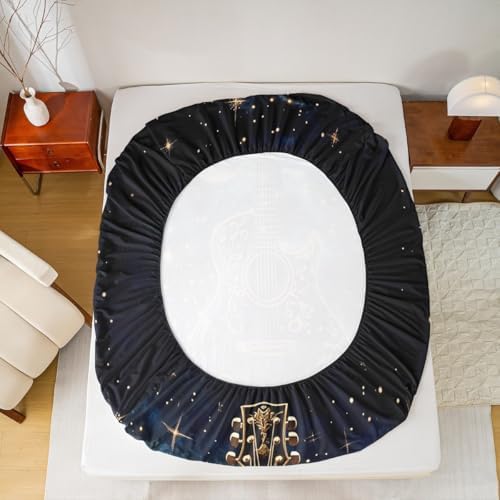 Manfei Starry Galaxy Microfiber Sheet Set Queen Size