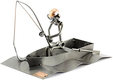 Funny Nuts and Bolts Metal Man Decor Sculpture
