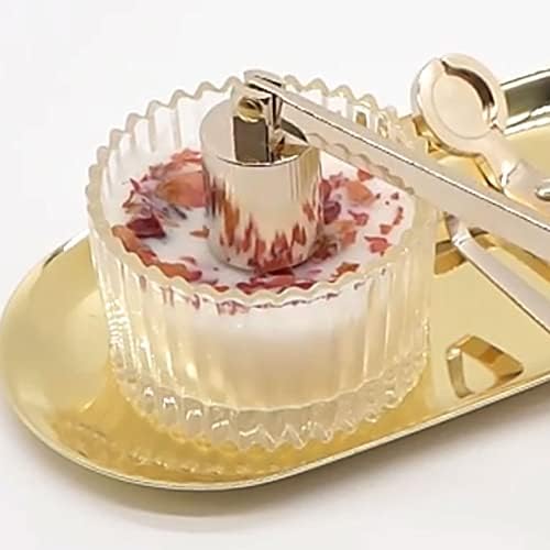 BRIGANTI Candle Care Essentials 4pc Set - Gold