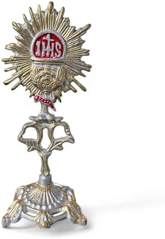 Santisimo Silver Statue - 11 Inch Religious Figurine