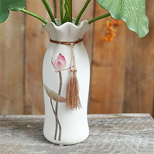 GaRcan Artificial Lotus Flower Arrangement with Pot