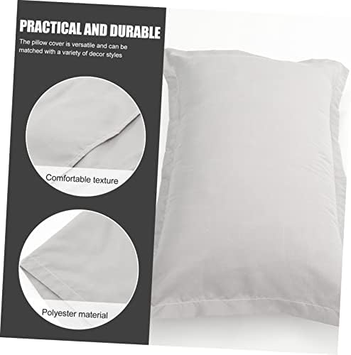 HOLIDYOYO 2PCS Extra Firm Linen Pillow Covers