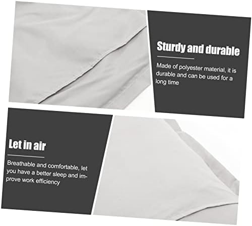 STOBAZA 2pcs Solid Flannel Pillow Cases