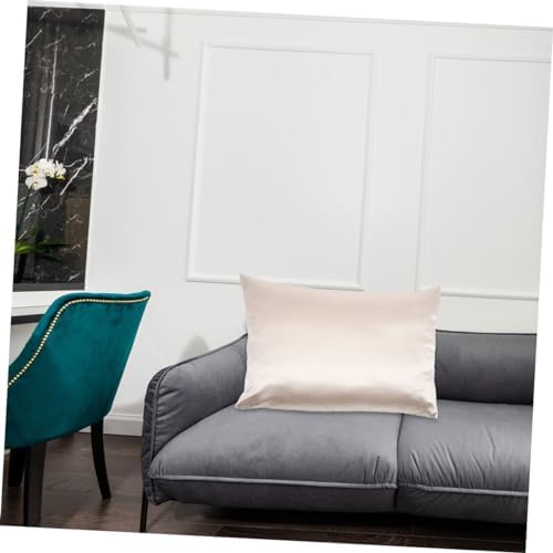 ERINGOGO Pillow Cover Ice Silk Design Soft for Skin and Hair