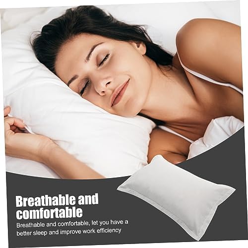 PRETYZOOM 2Pcs Solid Color Pillow Cases Grey