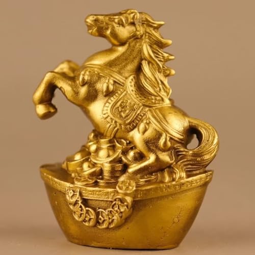 Julrybox Chinese Zodiac Monkey Brass Statue