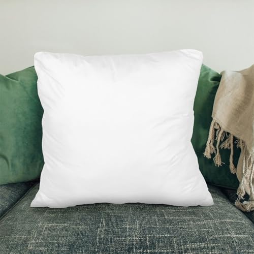 FUNOMOCYA Zipper Pillow Protector for Euro Shams and Cushion Inserts