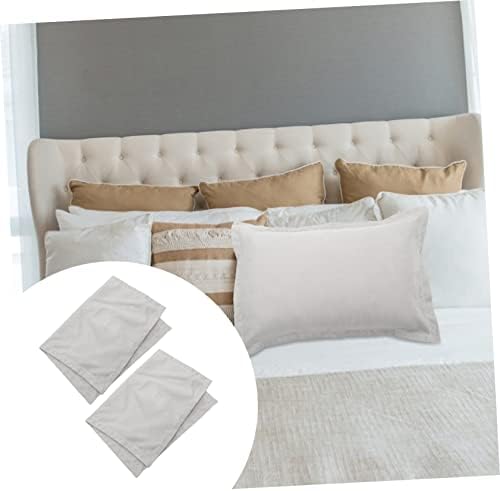 SEWOART 2pcs Simple Style Brushed Pillowcases Bed Pillow Covers