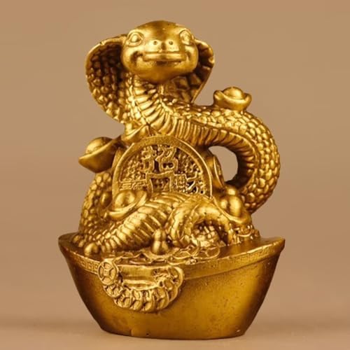 Julrybox Chinese Zodiac Monkey Brass Statue