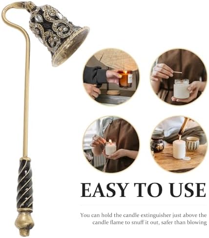 IMIKEYA Candle Snuffer with Long Handle