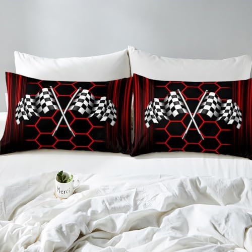 Extreme Sports Fitted Sheet Queen Size with Pillow Case