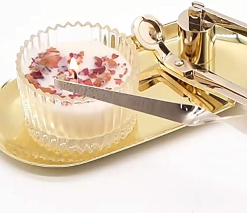 BRIGANTI Candle Care Essentials 4pc Set - Gold