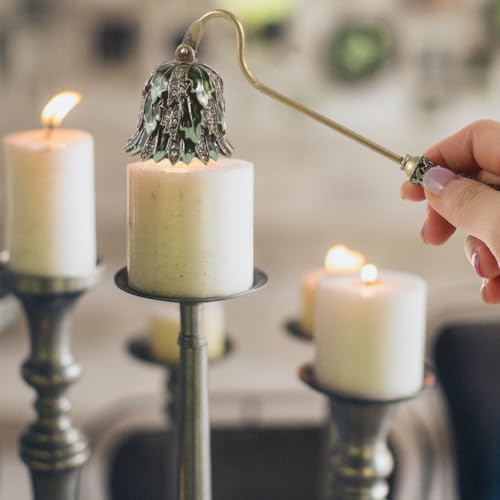 Candle Snuffer Extinguisher with Handle for Safe Flame Extinguishing