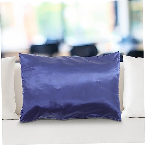 2pcs Simulation Silk Pillowcase Set with Envelope Closure 1