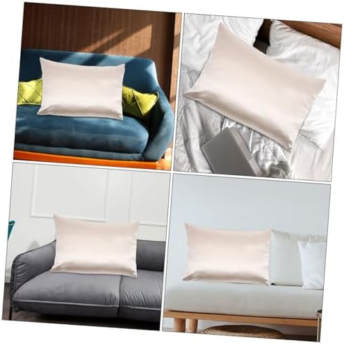 ERINGOGO Pillow Cover Ice Silk Design Soft for Skin and Hair