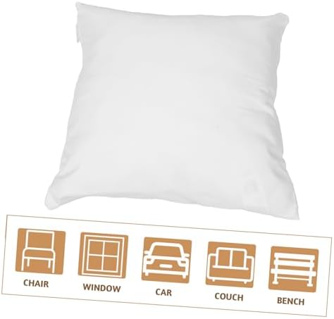 OUNONA Washable Zipper Pillow Cover Luxurious Brushed Fabric