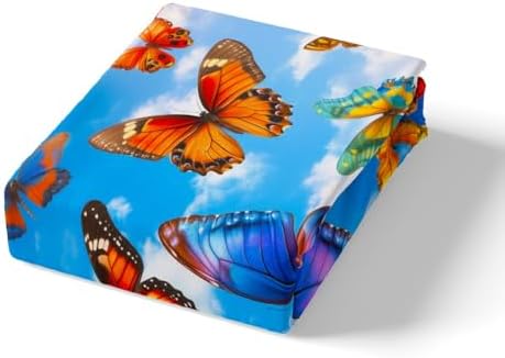 Butterfly Bed Sheet Set Dreamy Garden 3D Print