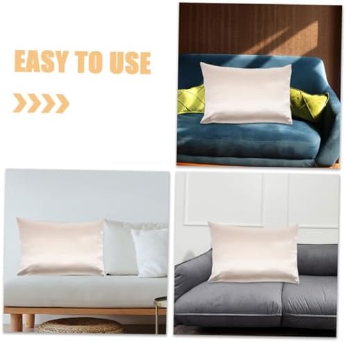 ETHZZLE 1 Pair Breathable Ice Pillowcases with Zippered Design
