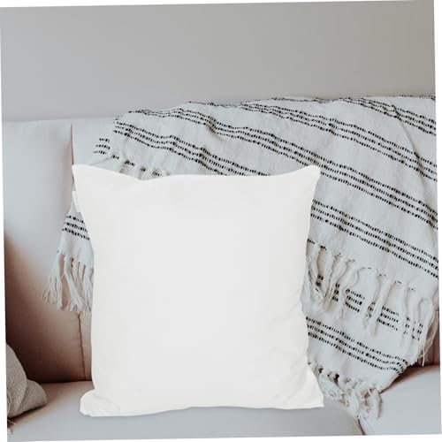 OUNONA Washable Zipper Pillow Cover Luxurious Brushed Fabric