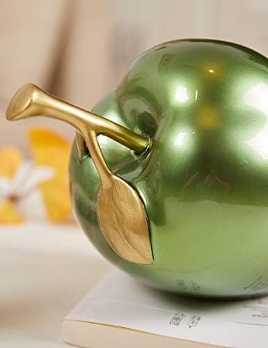 NENBOLEC Apple Sculpture Modern Polyresin Decor Statue