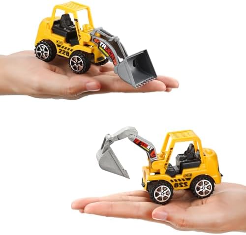 BBTO 14 Pcs Construction Party Cake Toppers Set