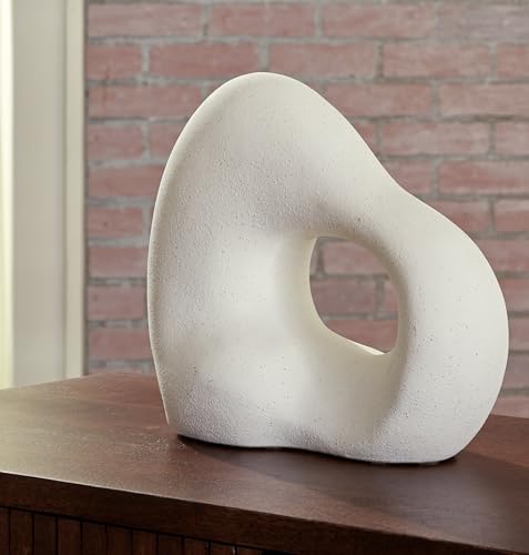Signature Design by Ashley Arthrow Minimalist White Ceramic Sculpture