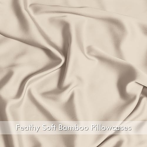 4 Pack Cooling Bamboo Viscose Pillowcases for Hot Sleepers