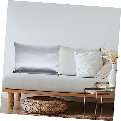 Wakauto 2pcs Satin Pillowcases with Zipper