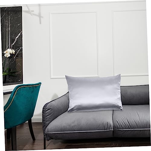 ETHZZLE 2pcs Cooling Polyester Pillowcases Breathable Zippered Covers