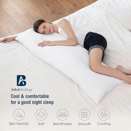 Luxurious Body Pillow Cover 100 Egyptian Cotton 500 Thread Count