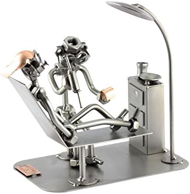 Orthopaedist Metal Sculpture Nuts and Bolts Ornament