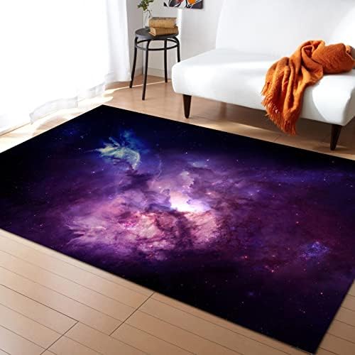 Oueoty Galaxy Area Rug 17x26ft Non-Slip